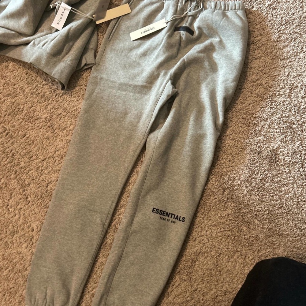 Essentials Heather Gray Joggers
